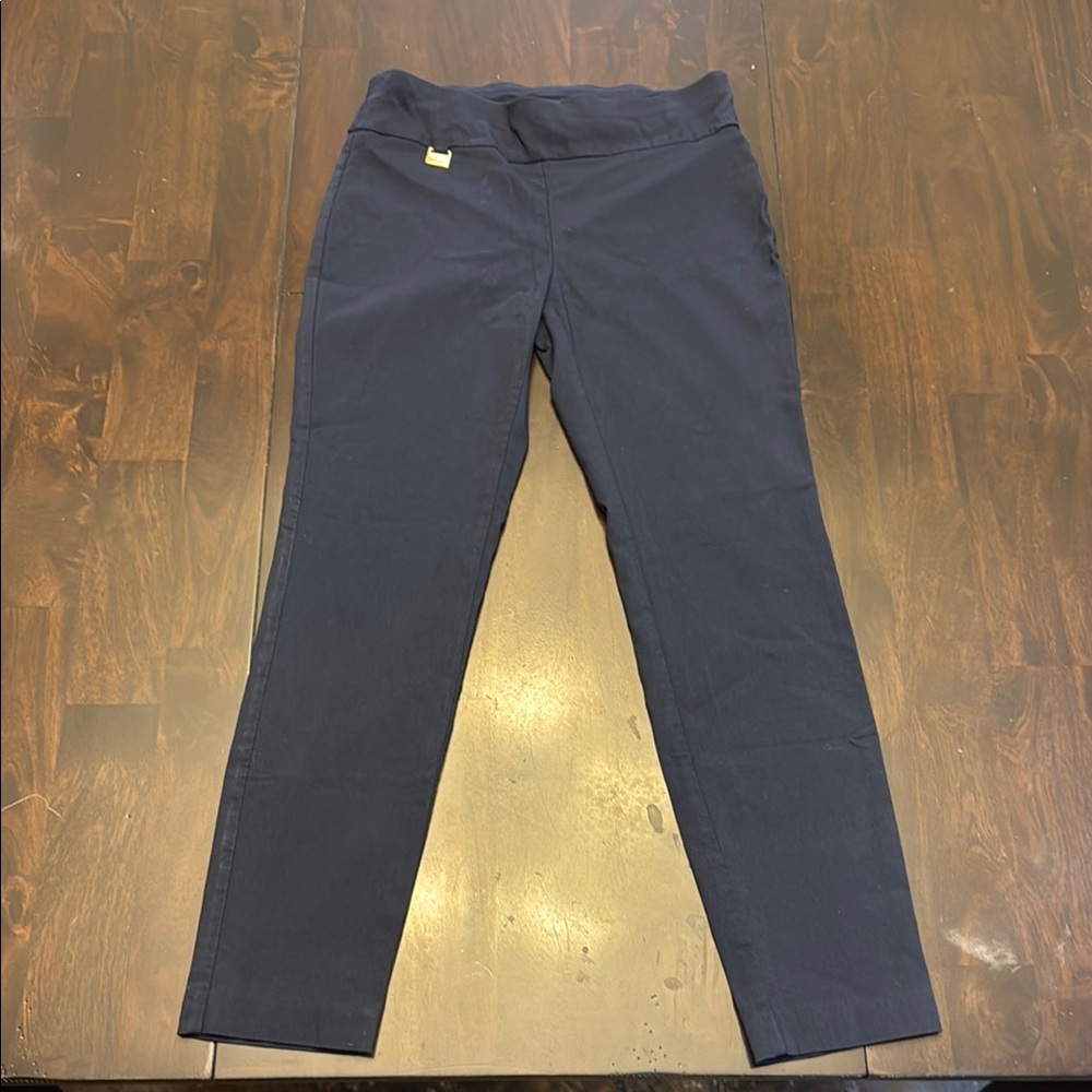 Navy Blue Slim Fit Pants - Size 8 Petitie